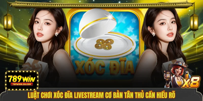 Luật chơi xóc đĩa livestream cơ bản tân thủ cần hiểu rõ